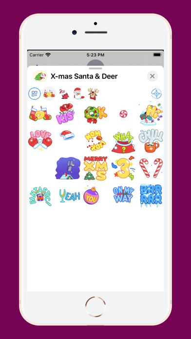 X-mas Santa & Deer Screenshot