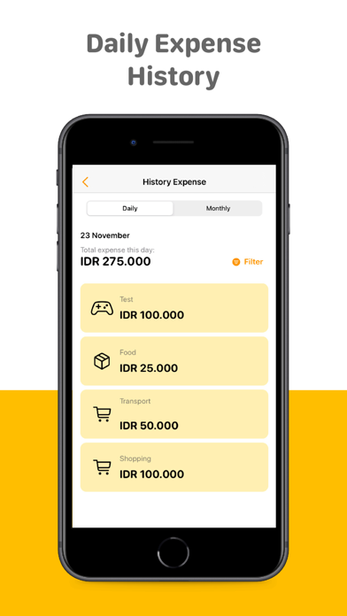 Allocat: Expense Tracker Screenshot