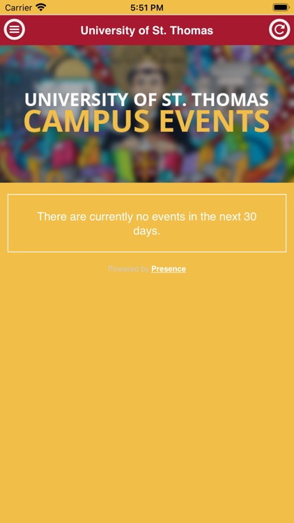 University of St Thomas Events