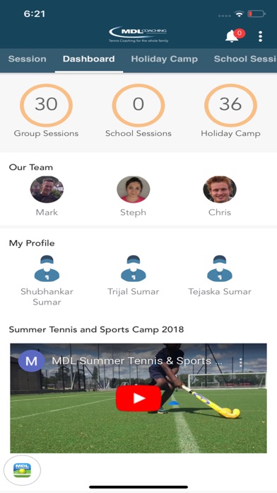How to cancel & delete MDL Coaching Tennis App from iphone & ipad 4