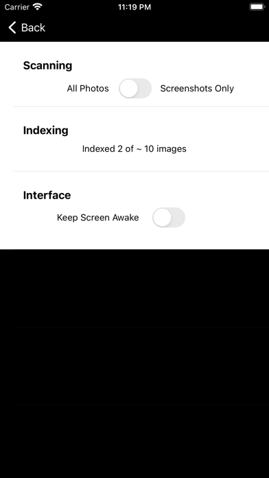 Photo Library Search Screenshot