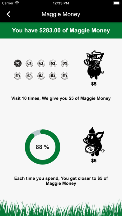 Cafe 63 Maggie App Screenshot