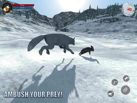 Arctic Wolf Survival Simulatorのおすすめ画像1