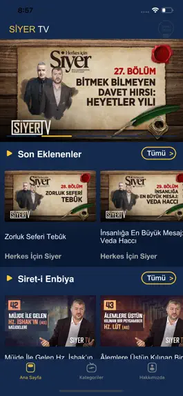 Game screenshot Siyer TV | Bir Mekteptir apk