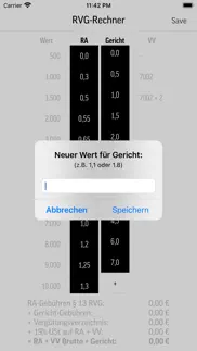rvg-rechner iphone screenshot 3
