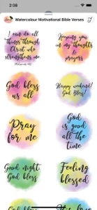 Watercolour Motivational Bible screenshot #5 for iPhone