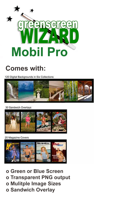 Green Screen Wizard Mobile Pro Screenshot