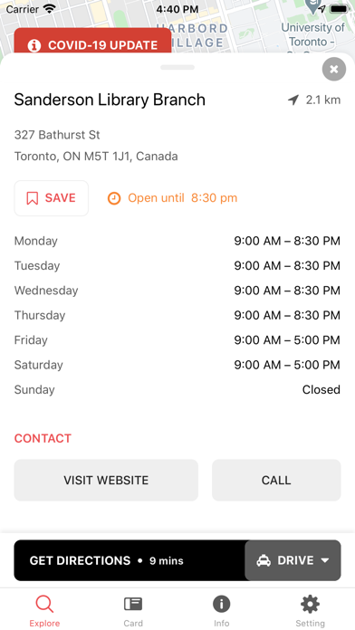 GoHere: Washroom Locator Screenshot