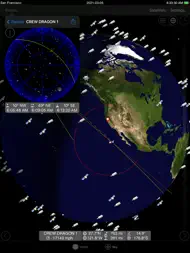 GoSatWatch Satellite Tracking ipad bilder 3