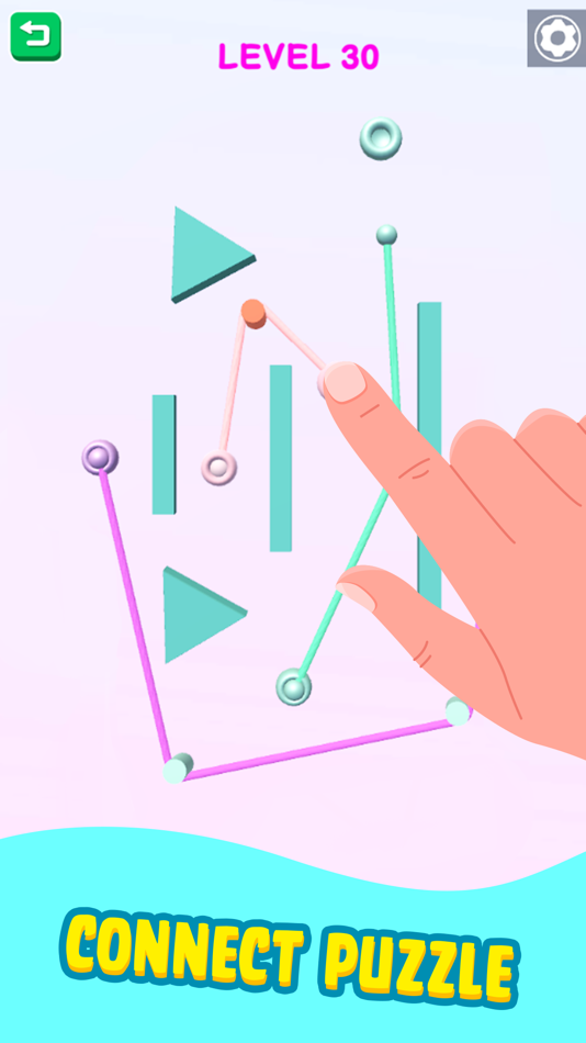 #7. Color Rope Puzzle: Roll Around (iOS) 由: Phan Thi Tra