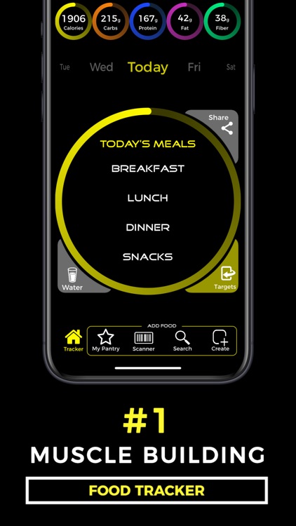 Muscle Building Food Tracker screenshot-0