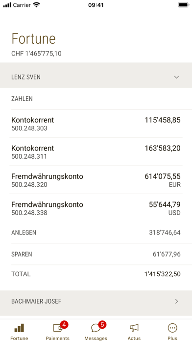 Screenshot #2 pour Mobile Banking Bank Zimmerberg
