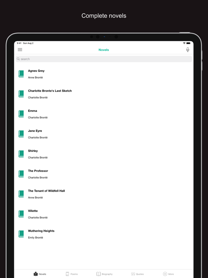 Brontë Sisters Novels Poems