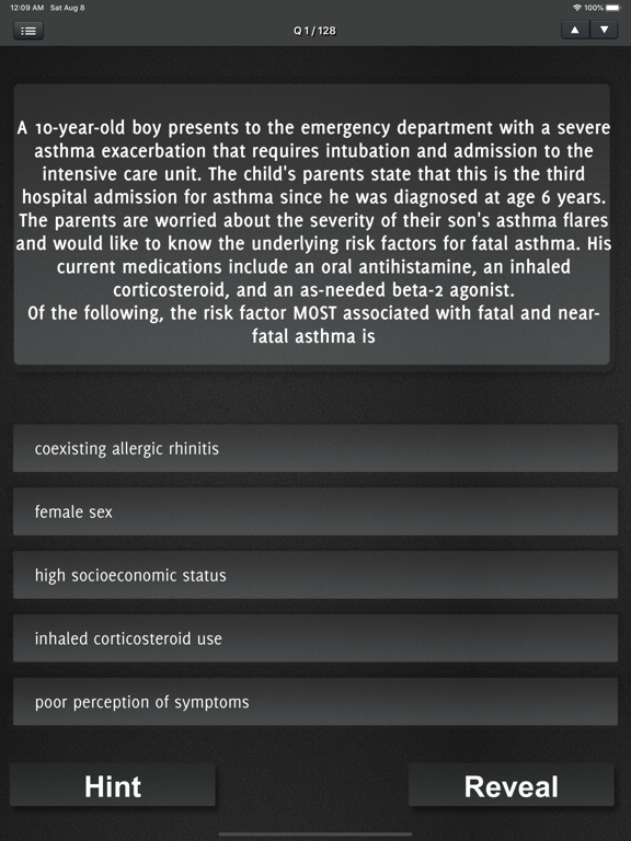 Screenshot #5 pour Pediatrics Exam Practice