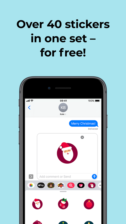#3. Christmas Sticker by let's dev (iOS) Podle: let's dev GmbH & Co. KG