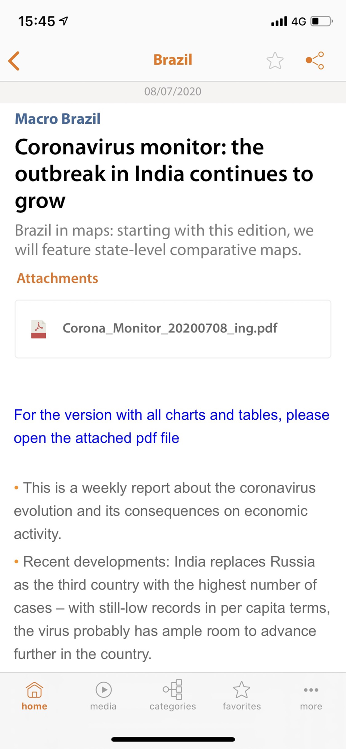 Itaú Análises Econômicas