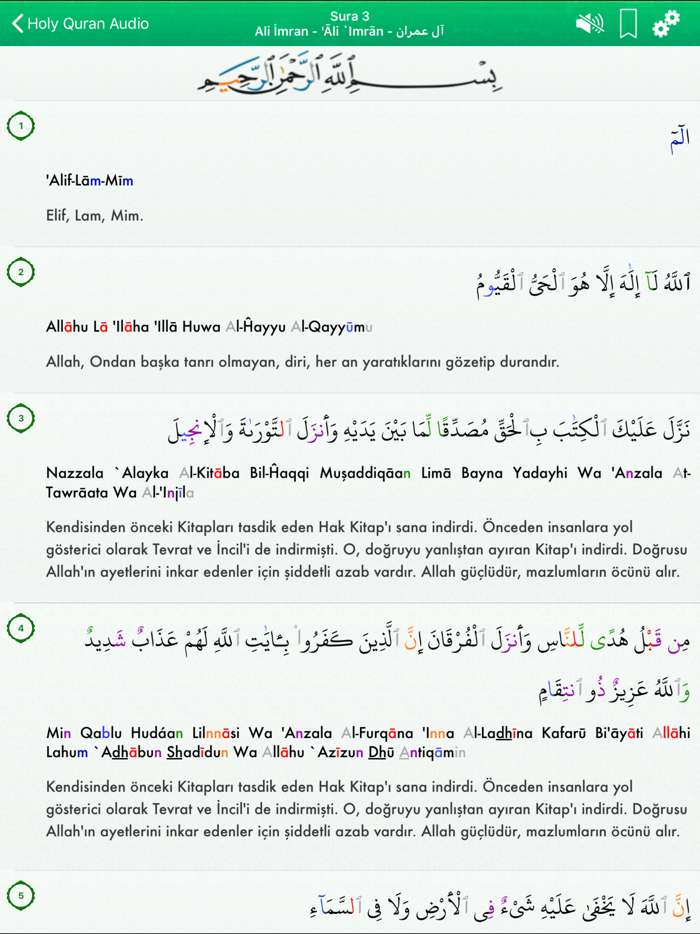 Kuran Ses Pro Türkçe Arapça