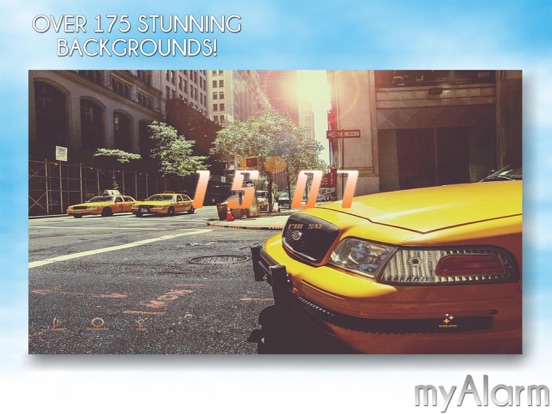 Screenshot #4 pour myAlarm - Music Photo Clock