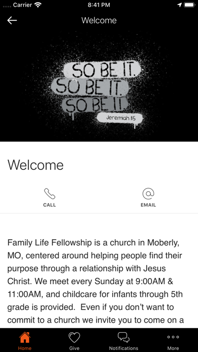 Family Life Moberly Screenshot
