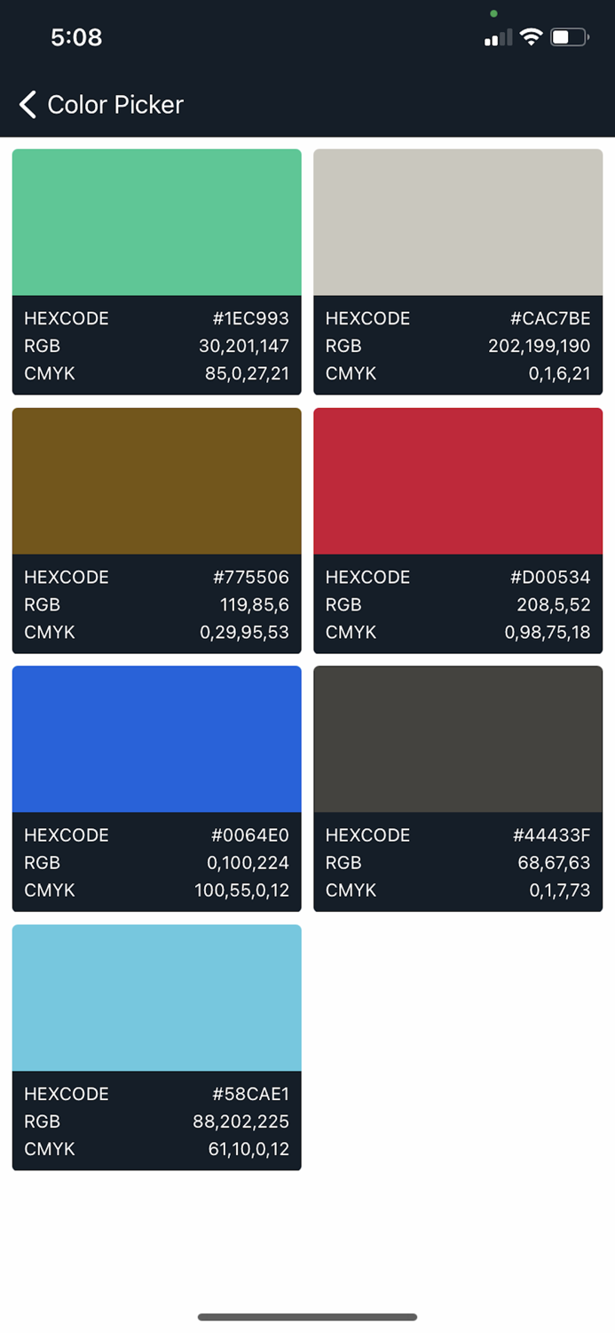 Color Picker App