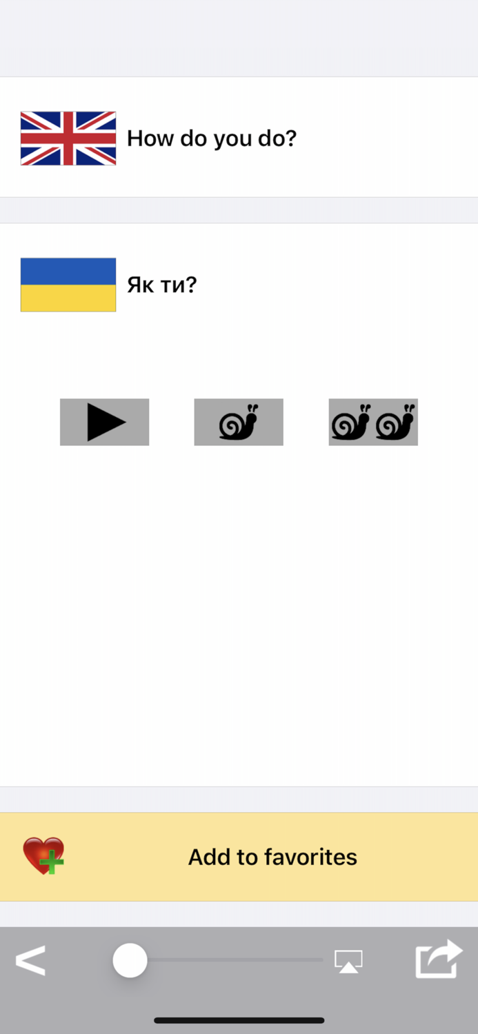 Ukrainian Phrases and Words