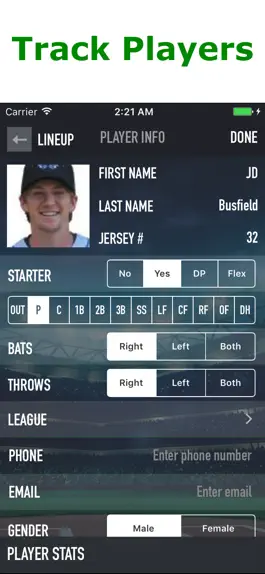 Game screenshot iScore Baseball and Softball apk