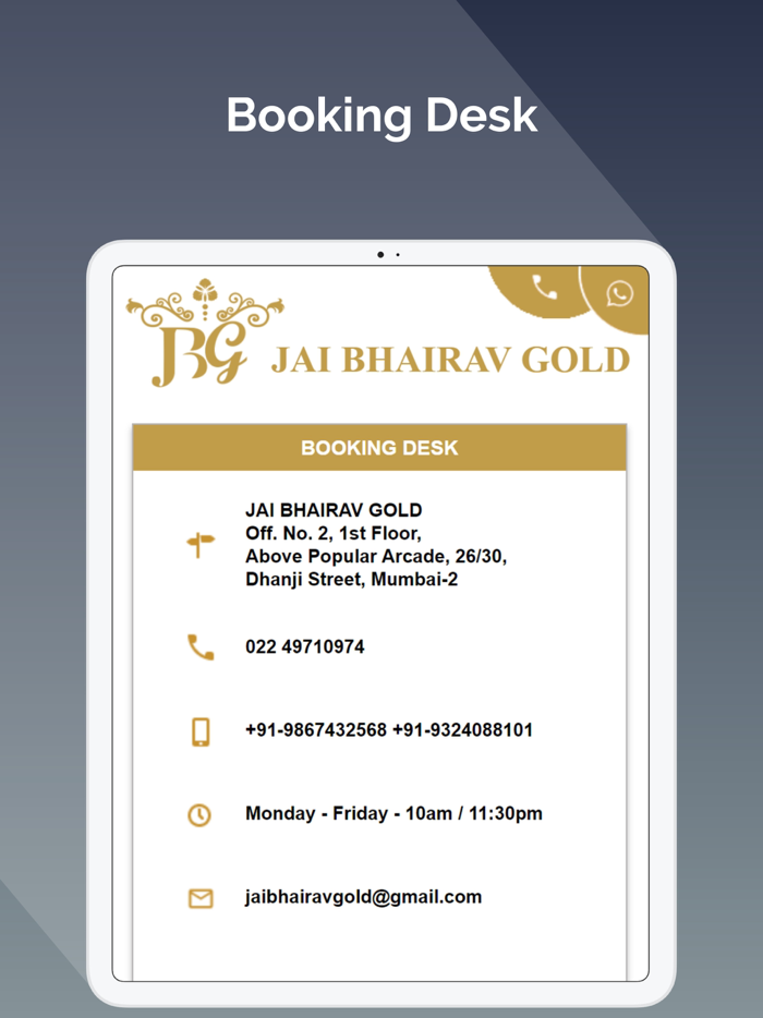 Jai Bhairav Gold