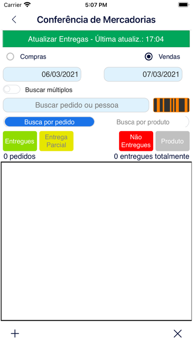 Conferente CEASA Screenshot
