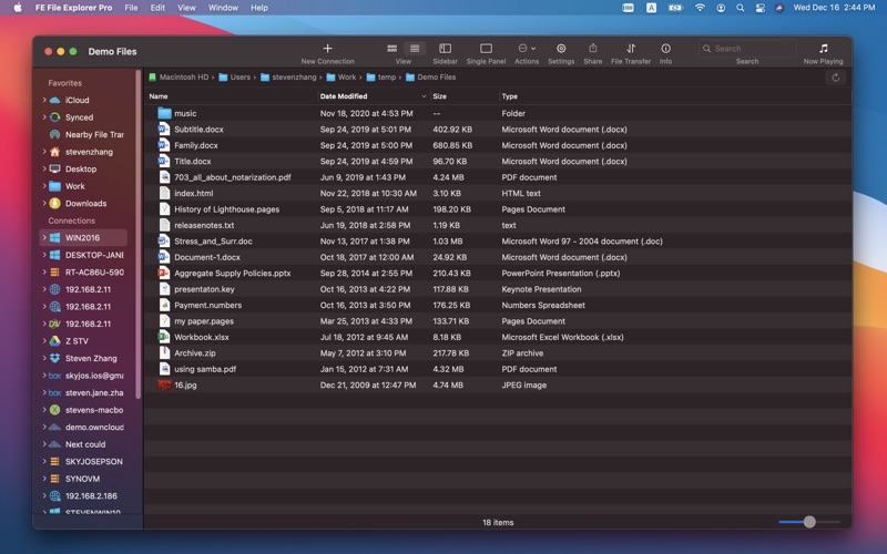 FE File Explorer скриншот программы 3