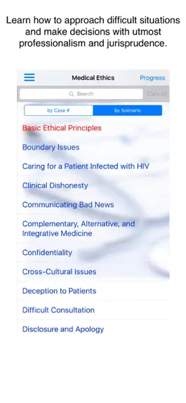Game screenshot Case Files Medical Ethics 1e mod apk