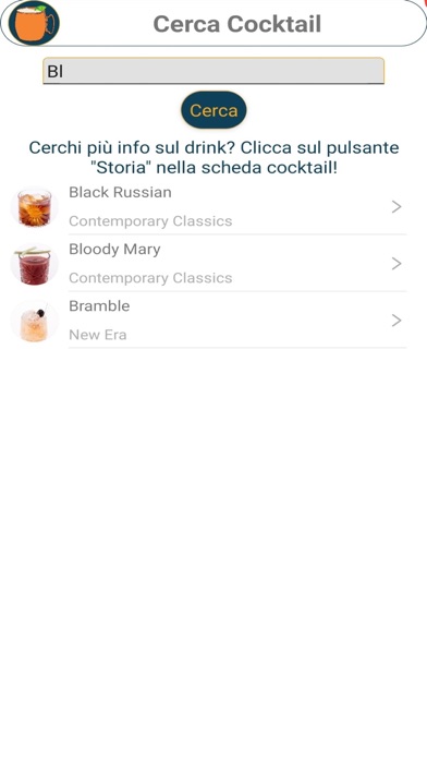 Ricette Cocktail IBA 2024 Screenshot