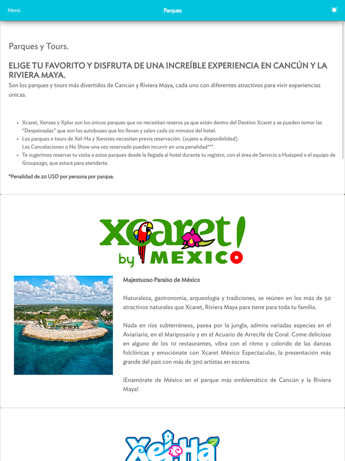 Viaje Betterware Xcaret