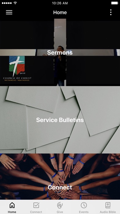 Church of Christ RR App Screenshot