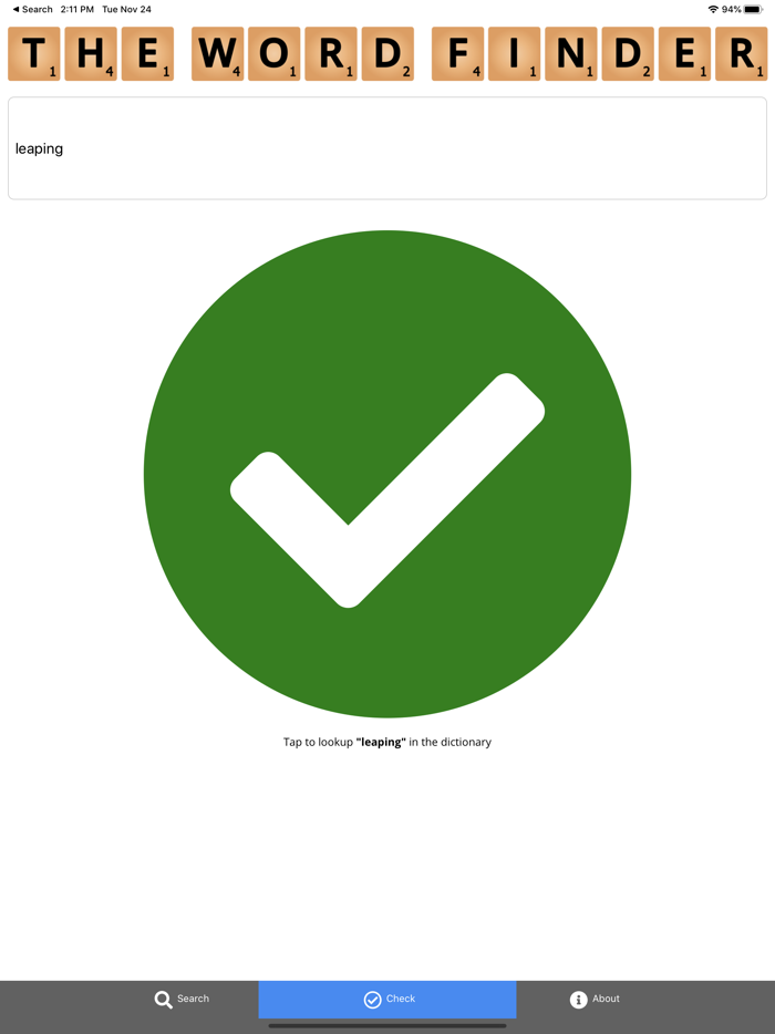 The Word Finder