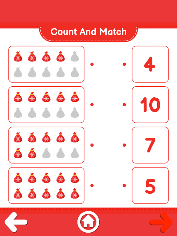 Screenshot #5 pour Count And Match XMas