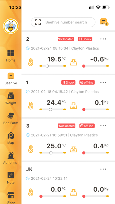 Hivemate Screenshot