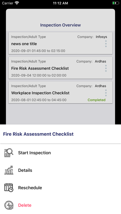 NeoEHS(Safety Inspection App) Screenshot