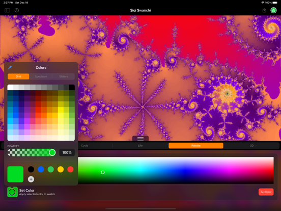 Sigi Swanchi 3D Digiscope iPad app afbeelding 2