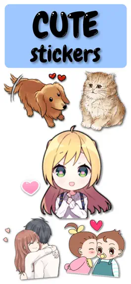 Game screenshot Cute Stickers ⋆ mod apk