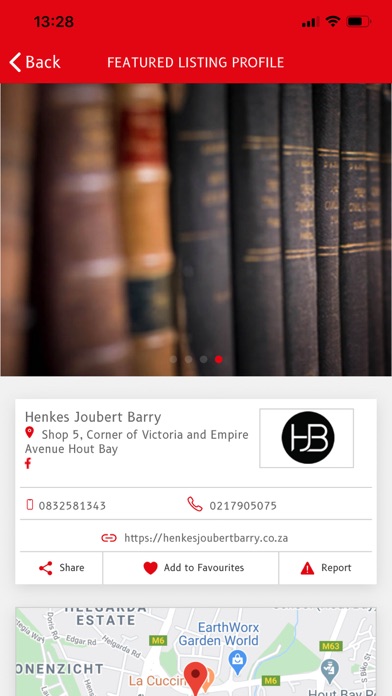Club790 Business Directory Screenshot