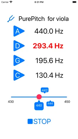 Game screenshot Pure Pitch for VIOLA apk