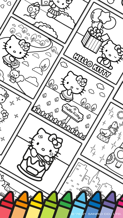 Hello Kitty: Coloring Book screenshot-0