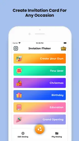 Game screenshot Invitation Card Maker (RSVP) apk