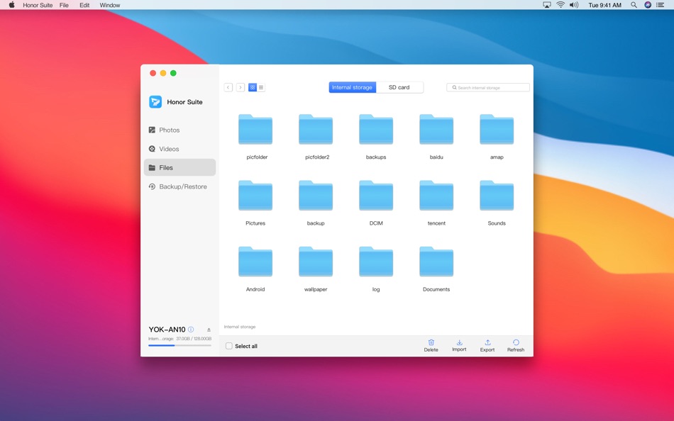 #5. HonorSuite (macOS) Podle: Honor Device Co.,Ltd