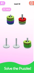 Stack Sort - Color Hoop screenshot #9 for iPhone