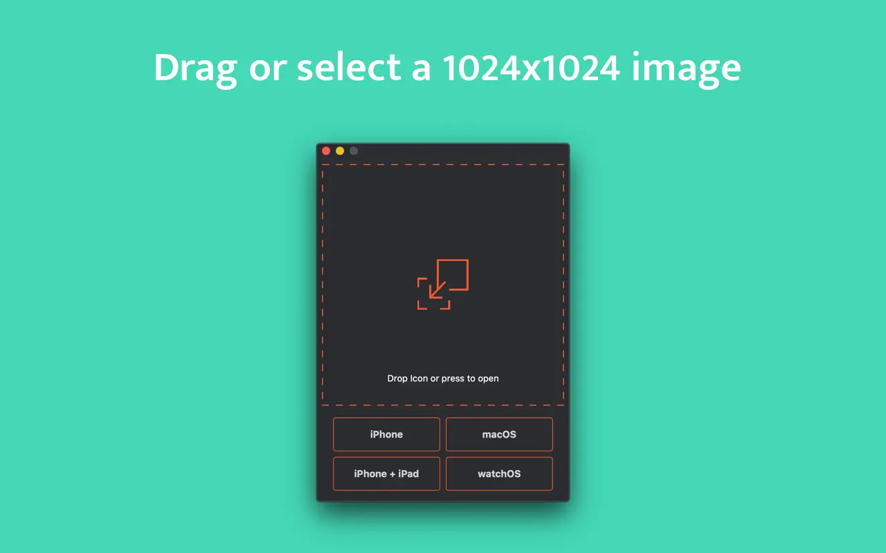 #1. Icon Resizer Tool for xCode (macOS) Av: Kirill Aust