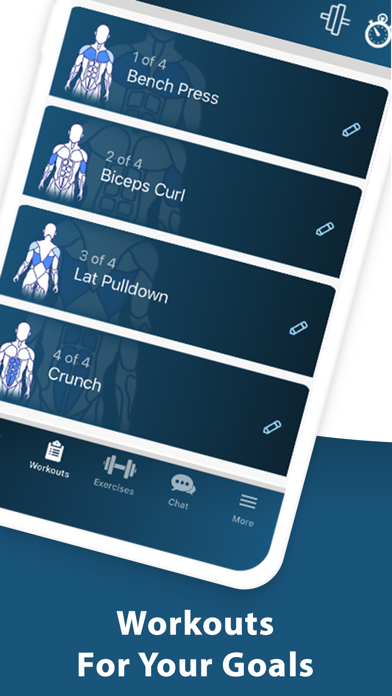 Dr. Muscle AI Personal Trainer Screenshot