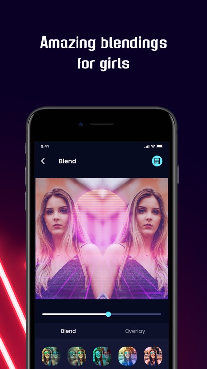 Neon Photo Editor - 3D Spiral