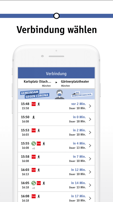 Screenshot #3 pour MVG Fahrinfo München