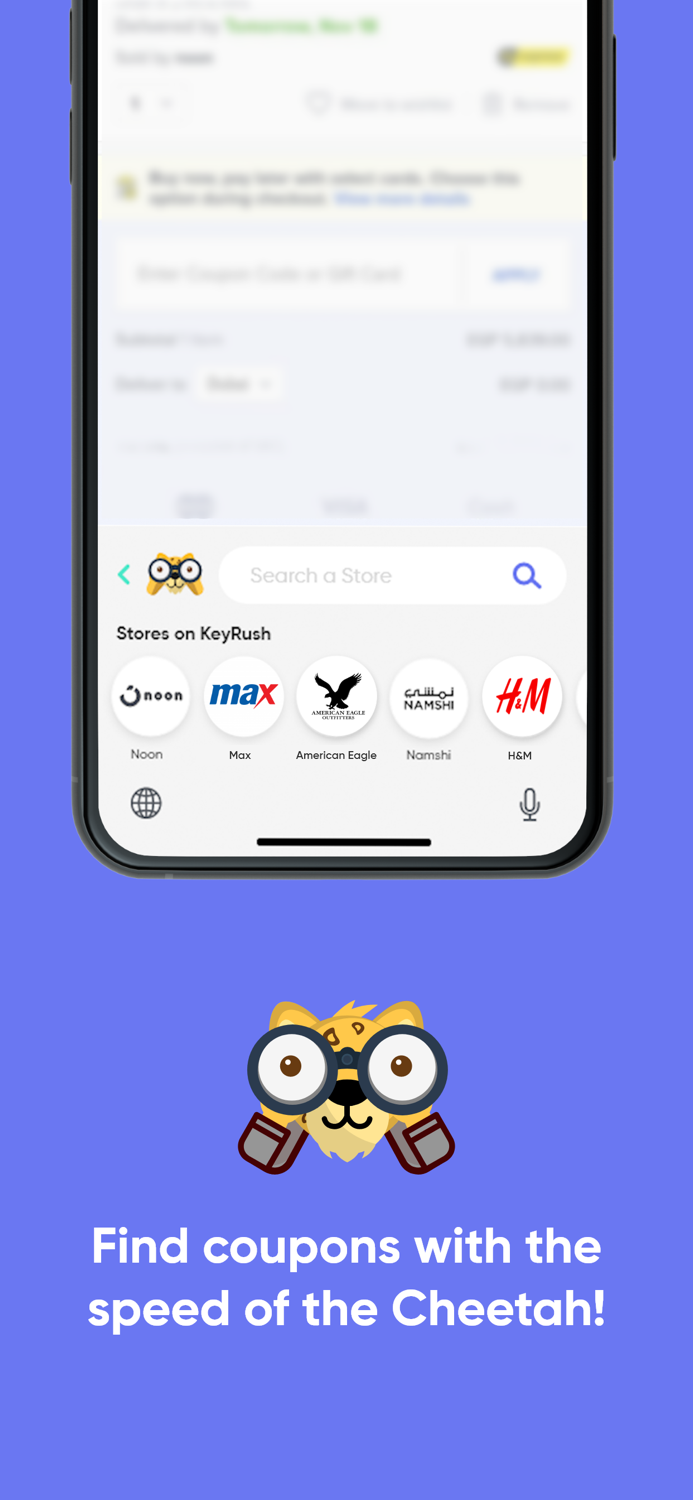 KeyRush - Coupons Keyboard